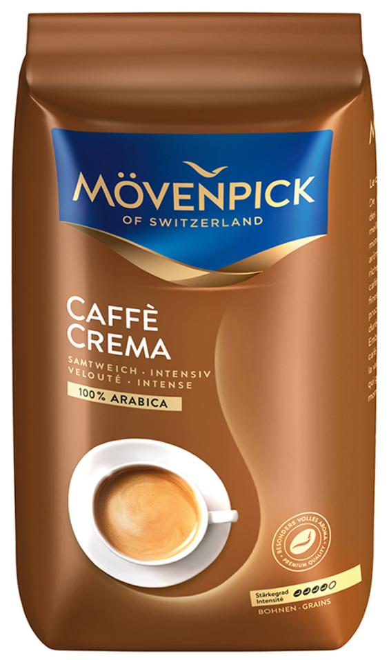 Кофе Mövenpick Caffè Crema 500г зерно, картон