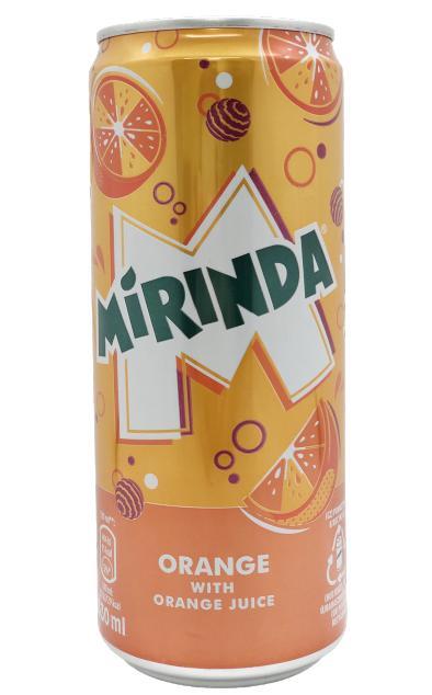 Напиток газированный Mirinda Чехия 330 мл., ж/б
