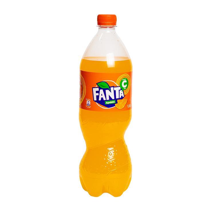 Напиток Fanta газированный Апельсин, 1 л., ПЭТ