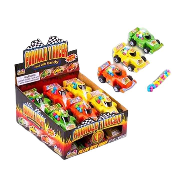 Конфеты Kidsmania Формула-1 7 гр., пластиковая упаковка