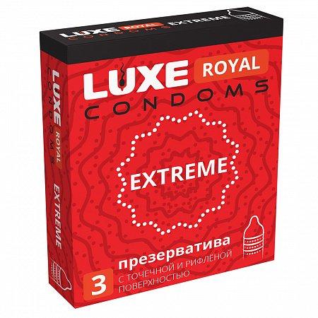 Презервативы Luxe Royal  Extreme 3шт.*24, коробка