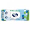 Влажные салфетки Ultra Fresh antibacterial антибактериальные с клапаном 72 шт., флоу-пак
