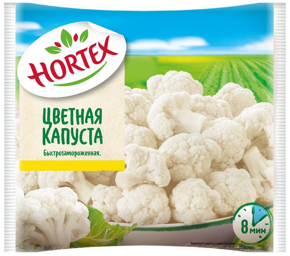 Капуста цветная Hortex быстрозамороженная 400 гр., флоу-пак
