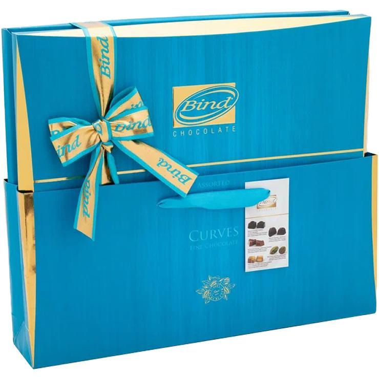 Конфеты Bind шоколадные ассорти синяя 335 гр., картон