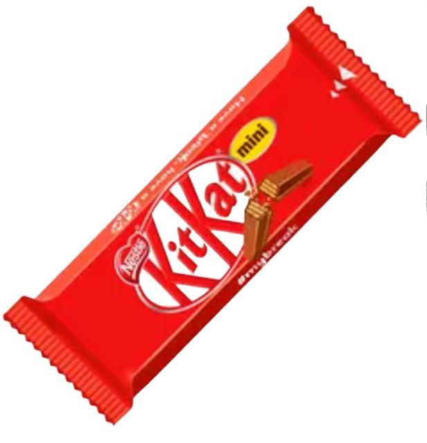 Батончик шоколадный KitKat mini молочный с хрустящей вафлей 17 гр., флоу-пак
