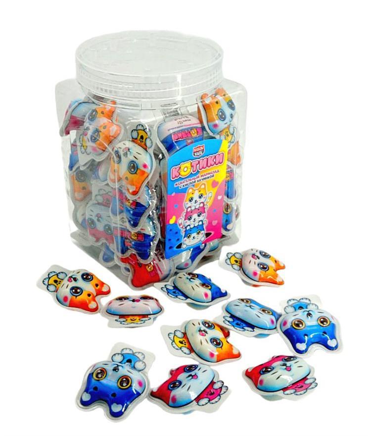 Мармелад Канди Клаб Котики 12 гр., ПЭТ