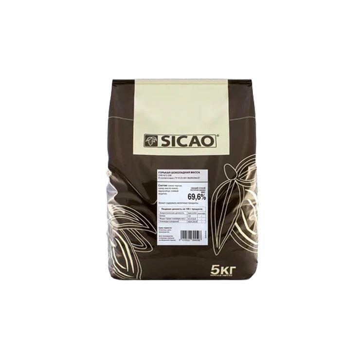 Шоколад SICAO горький 70% 5 кг., флоу-пак