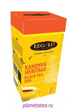 Чай черный, без доб., Наследие Канди, Regalo, 200 гр., жестяная банка