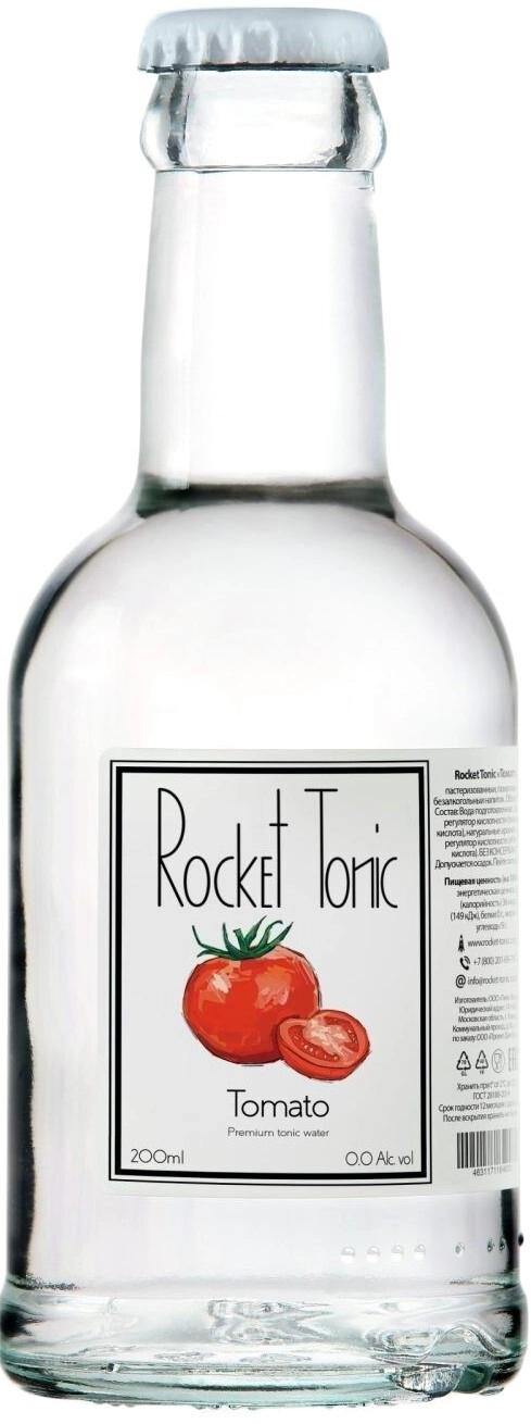 Напиток безалкогольный Rocket Tonic Tomato со вкусом томата, 200 мл., стекло