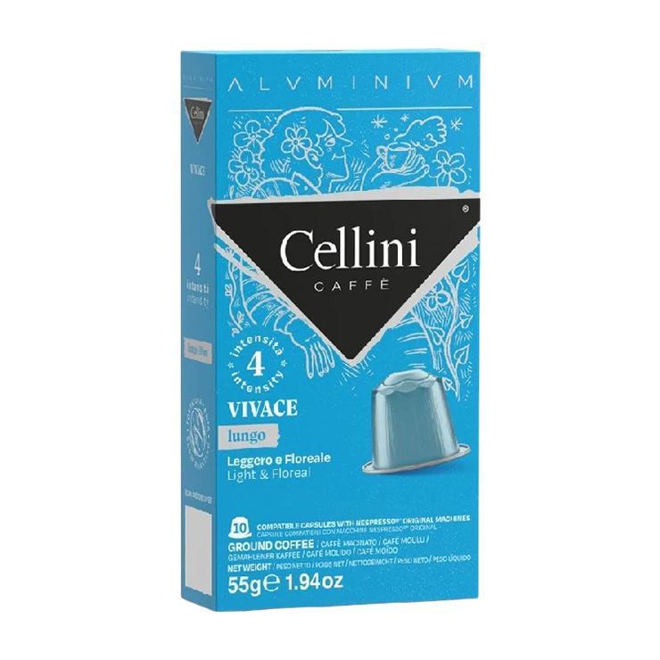 Кофе Cellini Vivace 100% Arabica в капсулах 10 шт. 55 гр., картон