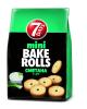 Мини сухарики 7 Days bake rolls с приправой сметана и лук, 80 гр., флоу-пак