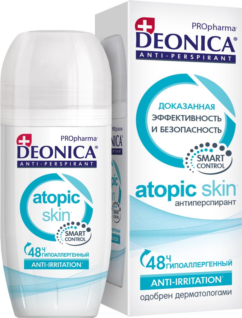 Антиперспирант Deonica PROpharma Atopic Skin роликовый 50 мл., ПЭТ