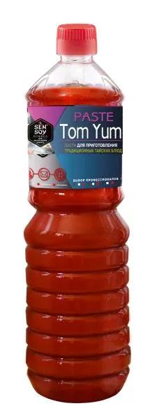 Соус Sen Soy Premium паста основа для супа Том ям 1050 мл., ПЭТ