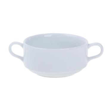 Чашка бульонная Seiler Porcelain цвет белый 320 мл.
