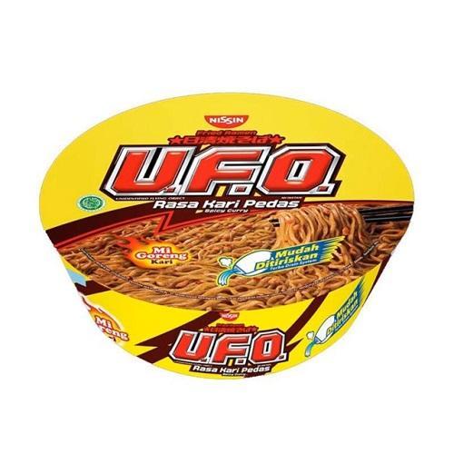 Лапша быстрого приготовления Nissin UFO Instant cup fried noodles Spicy curry 88 гр., картон