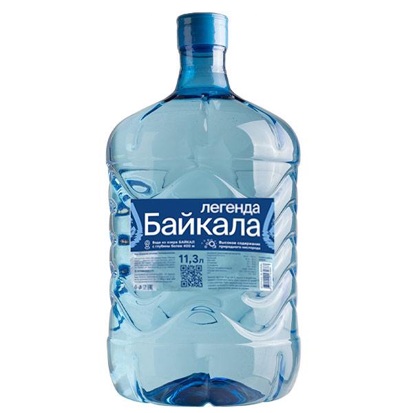Вода негазированная Legend of Baikal глубинная 11,3 л., ПЭТ