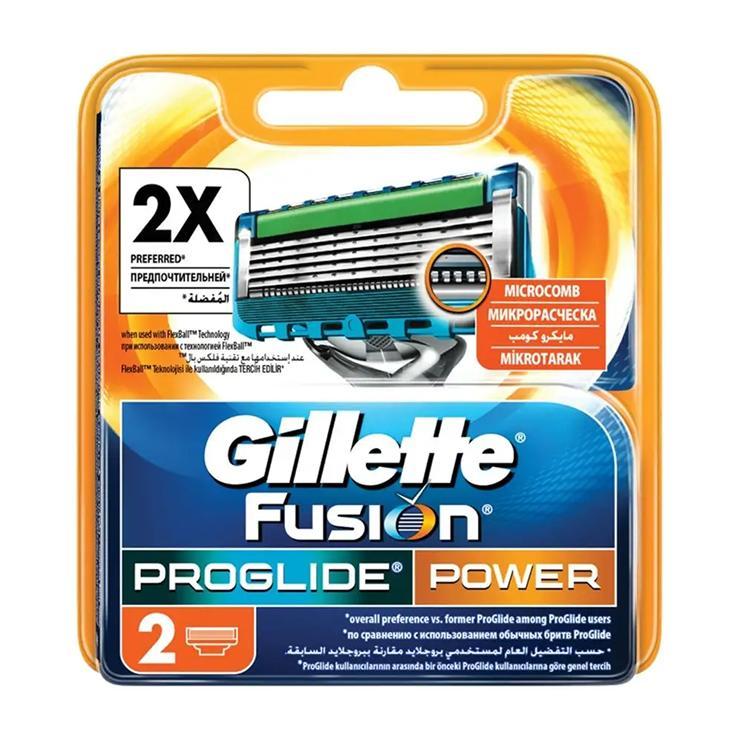 Кассеты для станка Gillette Fusion ProGlide Power, блистер