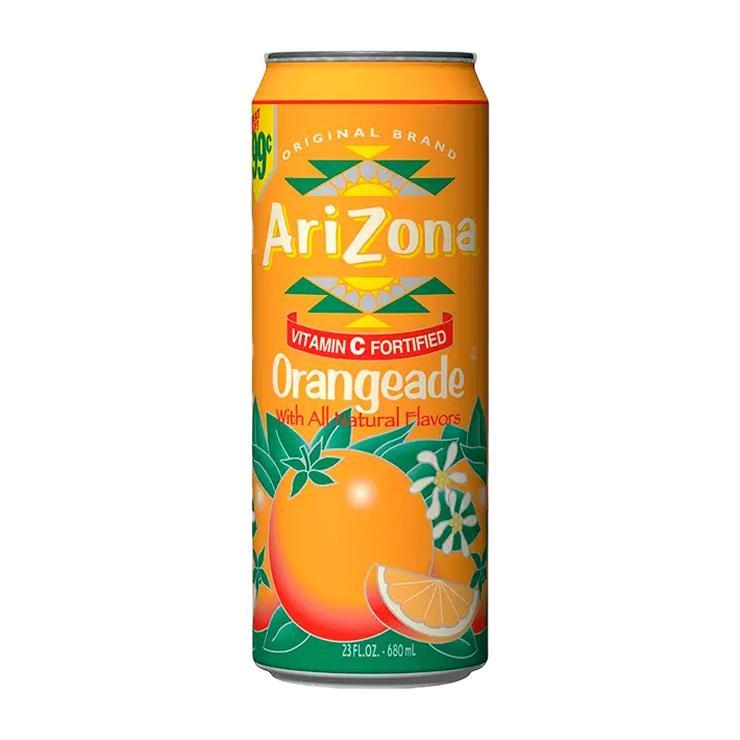Чай холодный Arizona Fruit Juice Cocktail апельсин 680 мл., ж/б