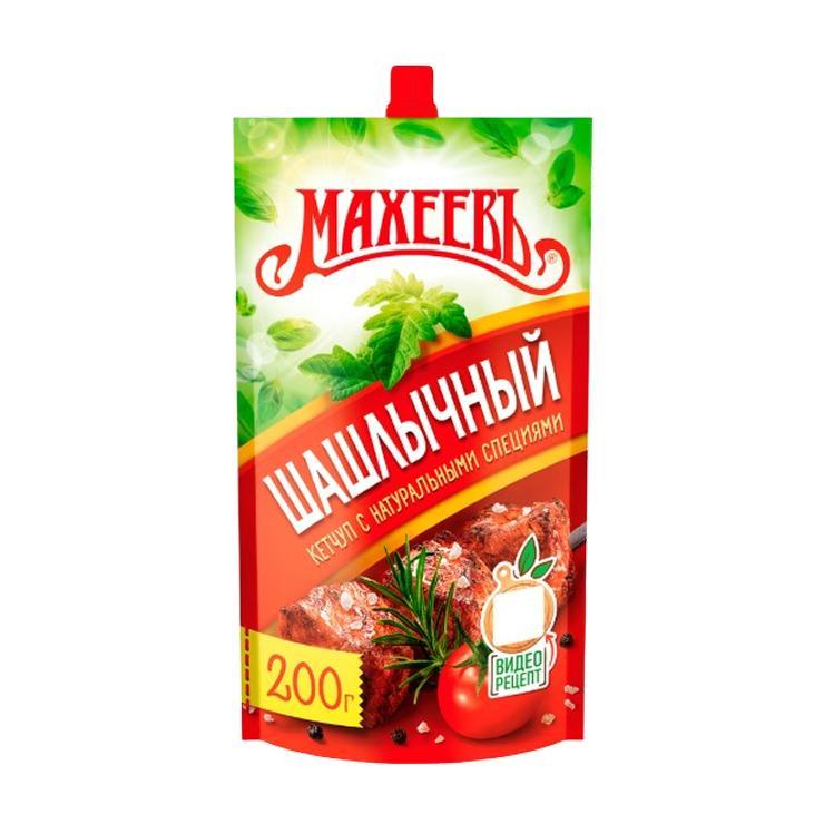 Кетчуп Махеевъ шашлычный 200 гр., дой-пак с дозатором