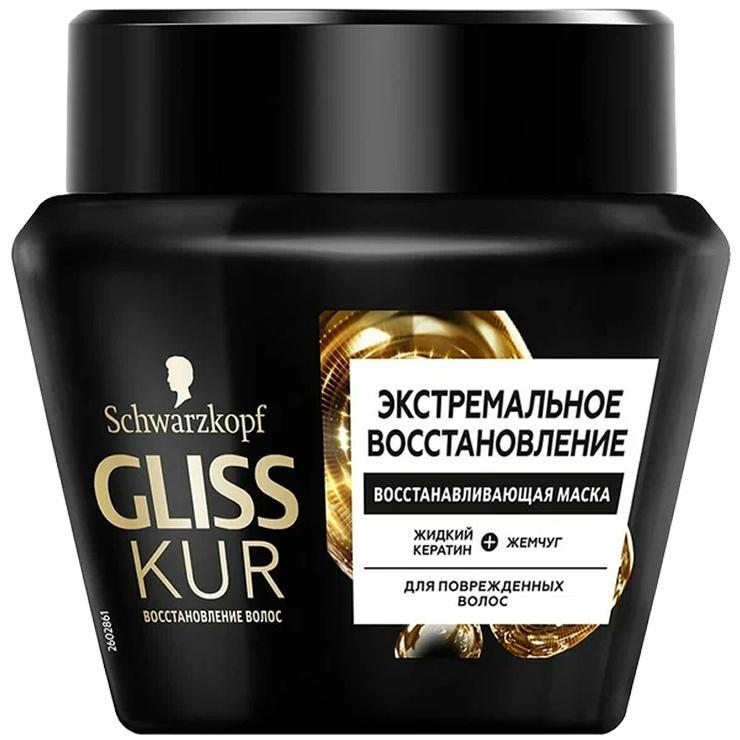 Маска для волос Глисс Кур экстремальное восстановление 400 мл., ПЭТ