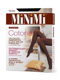 Колготки Minimi Cotone 70 Nero 5XL, картон