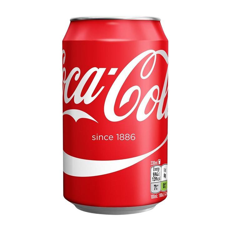 Напиток газированный Coca-Cola Classic 330 мл., ж/б