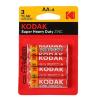 Батарейки Kodak heavy duty R06-4BL 4 шт., блистер