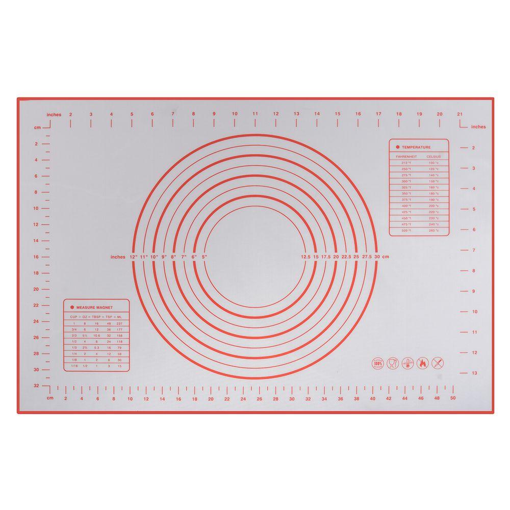 Коврик для выпечки с разметкой. Размер 60х40см