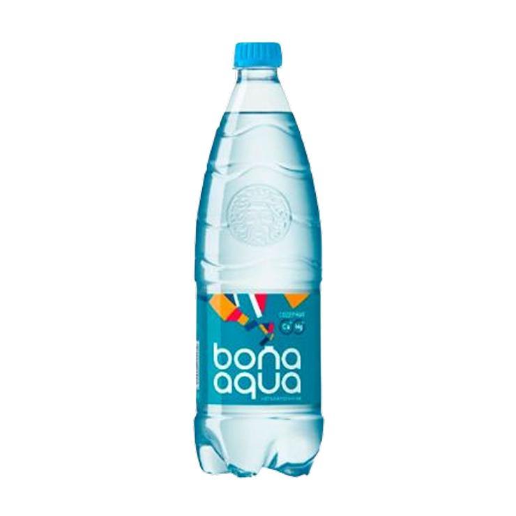 Вода Bon Aqua негазированная 1 л., ПЭТ