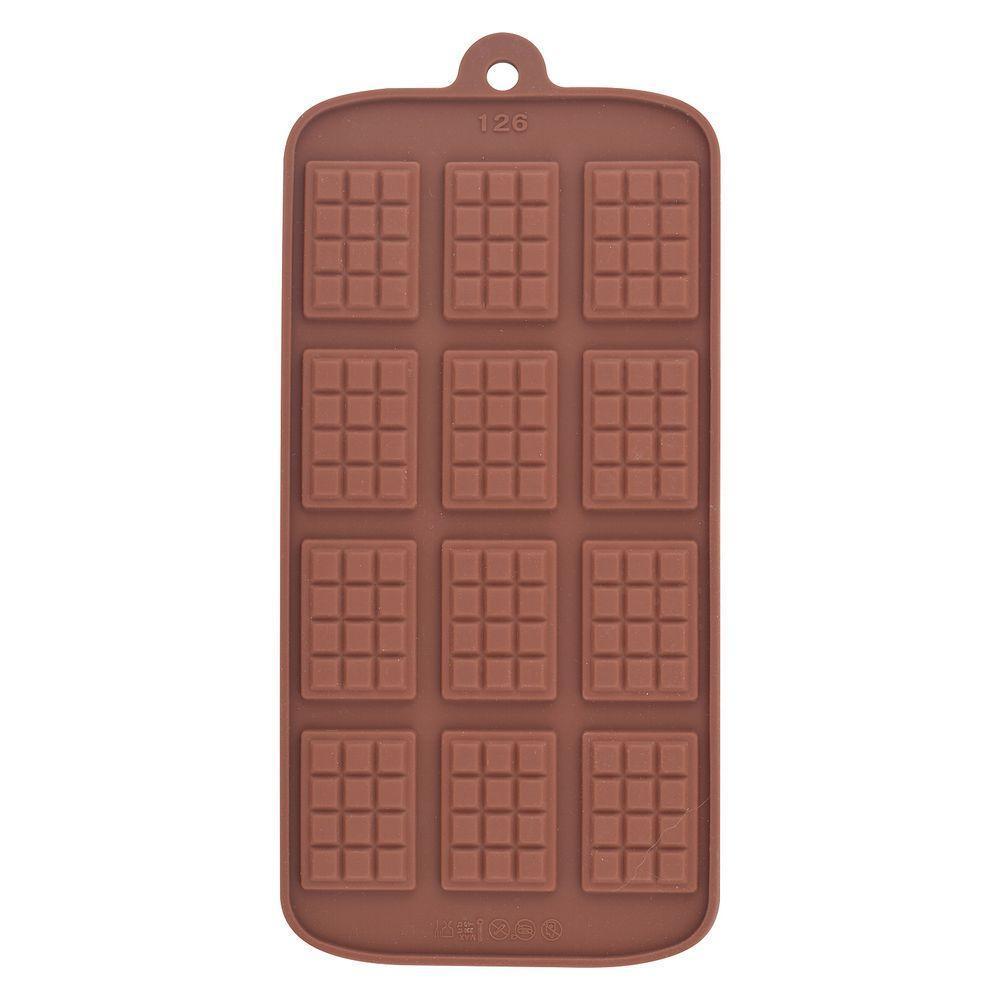 Форма для шоколадных конфет Мультидом Плиточки силиконовая