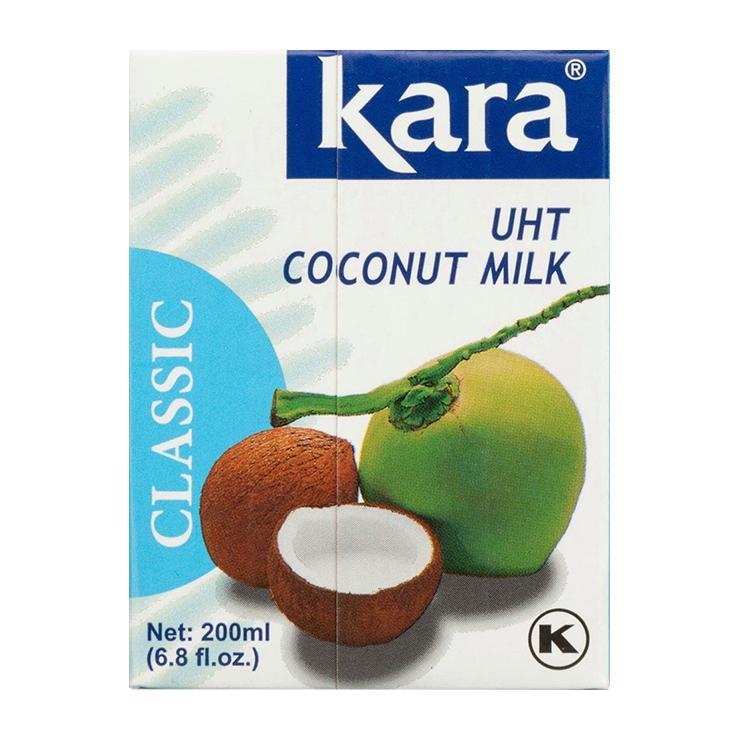 Молоко кокосовое Kara Classic 17% Индонезия 200 мл., тетра-пак