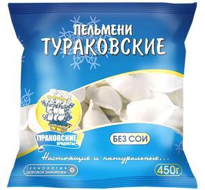 Пельмени Тураковские продукты 450 гр., флоу-пак