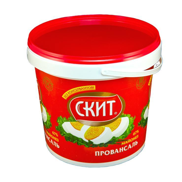 Майонез Скит провансаль 67% 3 кг., пластиковая упаковка