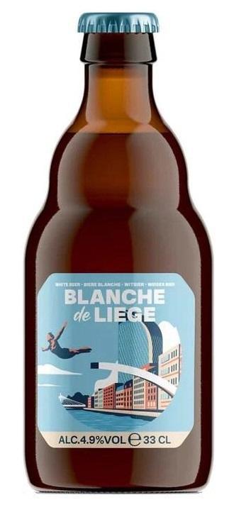 Пиво Val-Dieu BLANCHE de LIEGE светлое пшеничное нефильтрованное 4,9% 330 мл., стекло