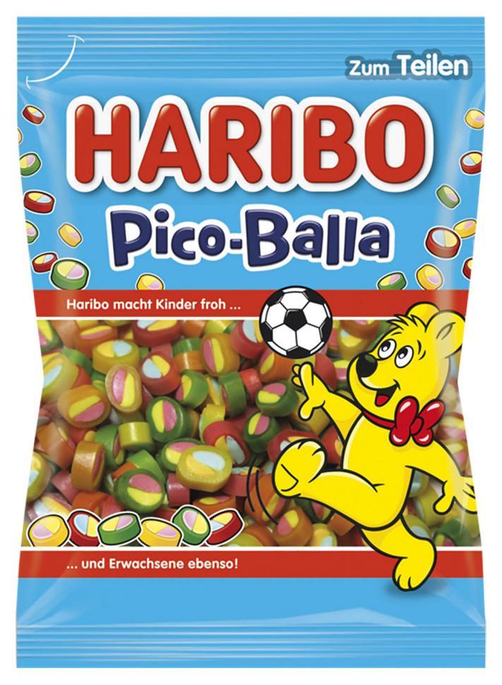 Мармелад жевательный Haribo pico balla пико балла 160 гр., флоу-пак