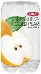 Напиток газированный OKF Sparkling Gold Pear груша 350 мл., ж/б
