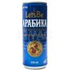 Напиток кофейный Lotte Let's Be Arabica 235 мл., ж/б