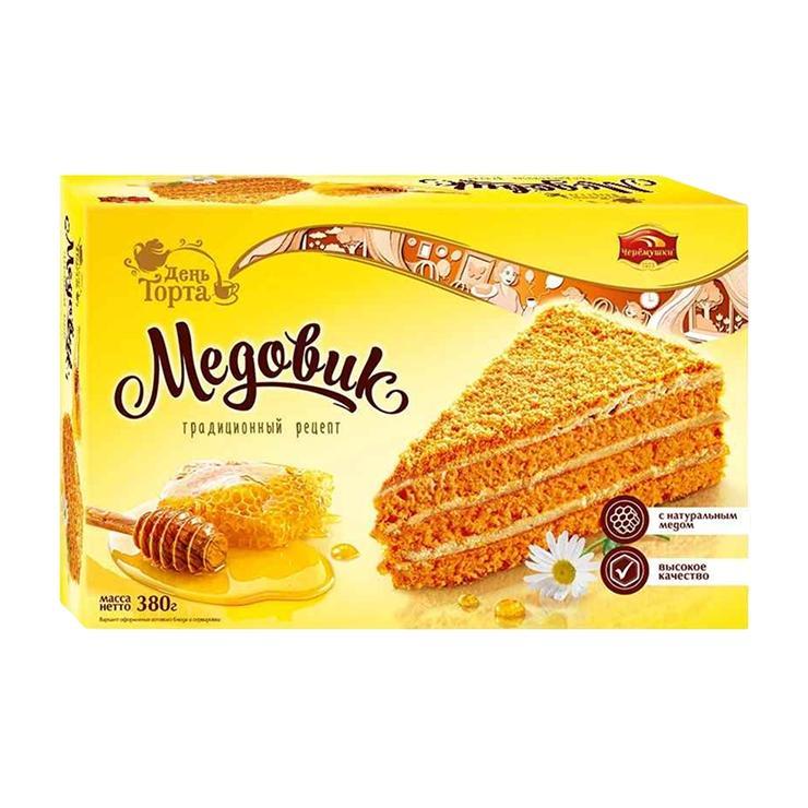 Торт Черемушки Медовик 380 гр., картон