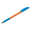 Ручка шариковая Berlingo Skyline, светло-синяя, 0,7мм, игольчатый стержень, грип
