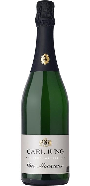 Шампанское Carl jung BIO Mousseux белое сухое безалкогольное, 750 мл., стекло