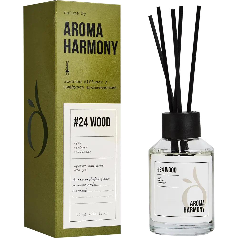 Диффузор Aroma Harmony Ароматический №24 Wood 60 мл., картон