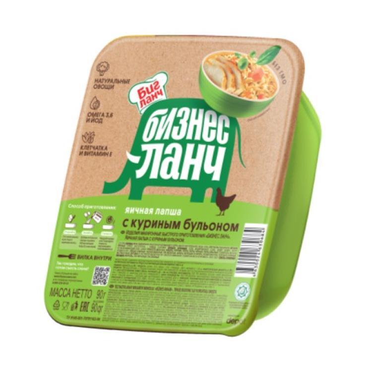 Лапша Биг Ланч Бизнес ланч курица 90 гр., лоток