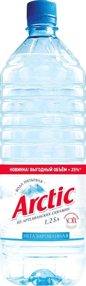 Вода Arctic питьевая негазированная, 1.25 л., ПЭТ