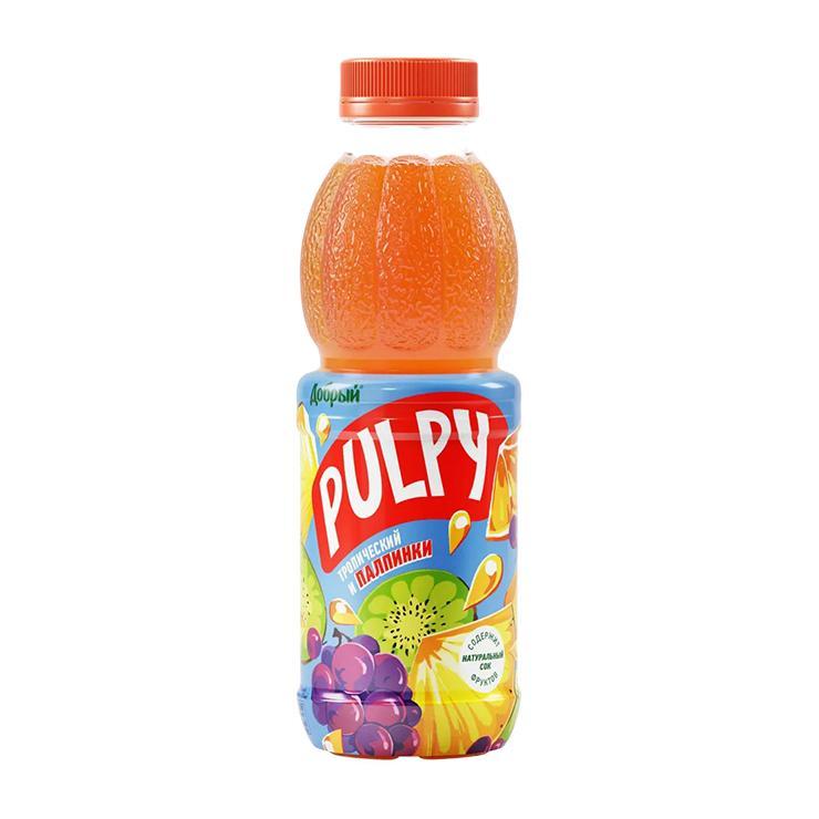 Напиток негазированный Добрый Pulpy тропик 450 мл., ПЭТ