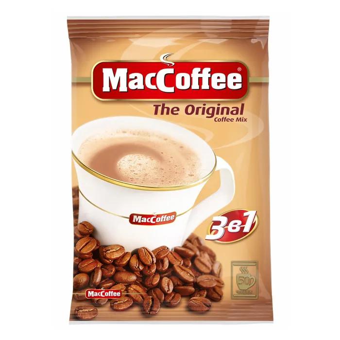 Кофе растворимый MacCoffee 3 в 1 Original 50 шт. 1 кг., флоу-пак