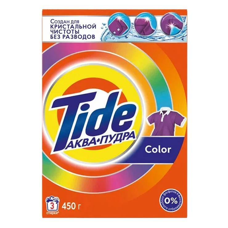 Стиральный порошок Tide Color автомат для цветного белья 450 гр., картон