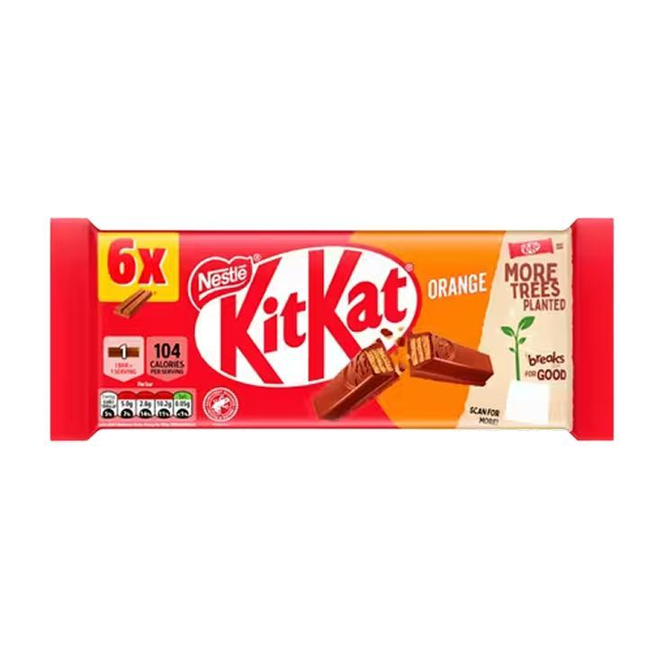 Батончик шоколадный KitKat 2F orange 165,6 гр., флоу-пак
