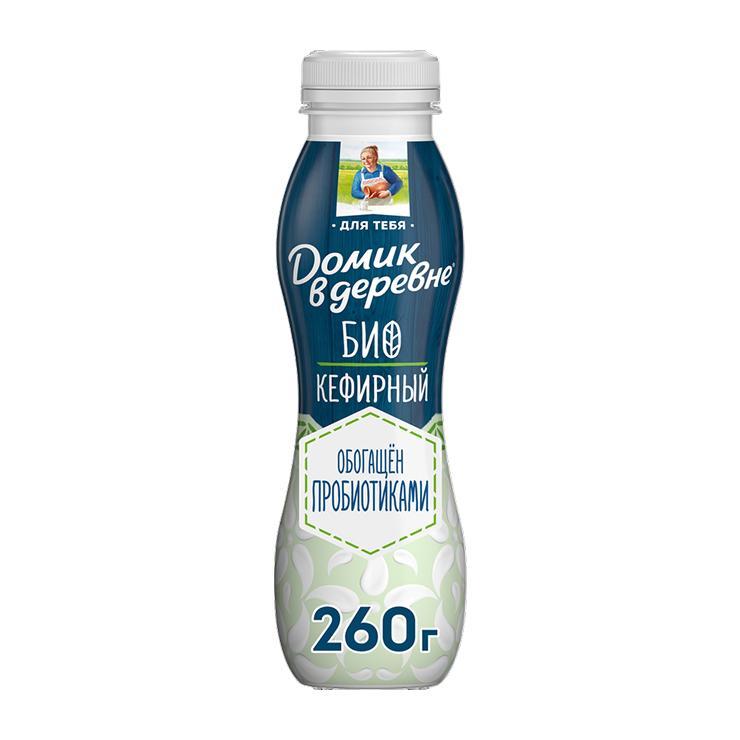 Продукт биокефирный Домик в Деревне 2,5% 270 гр., ПЭТ