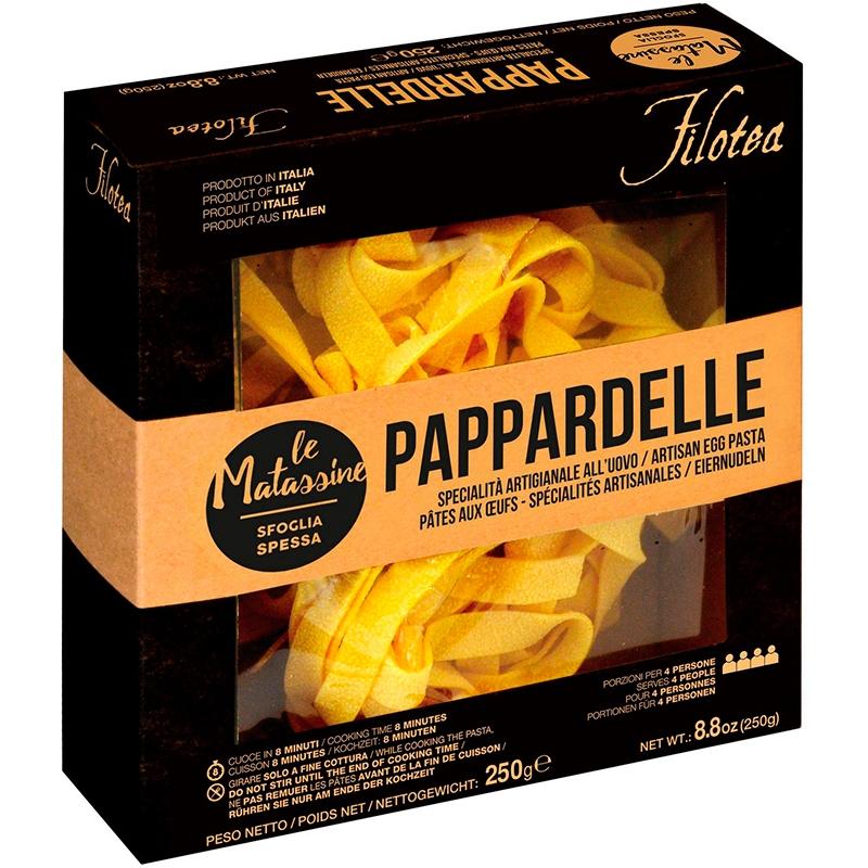 Паста Filotea паппарделле/pappardelle 250 гр., картон