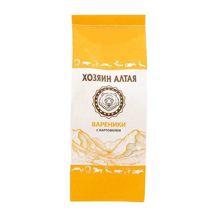 Вареники Хозяин Алтая с картофелем 800 гр., бумага